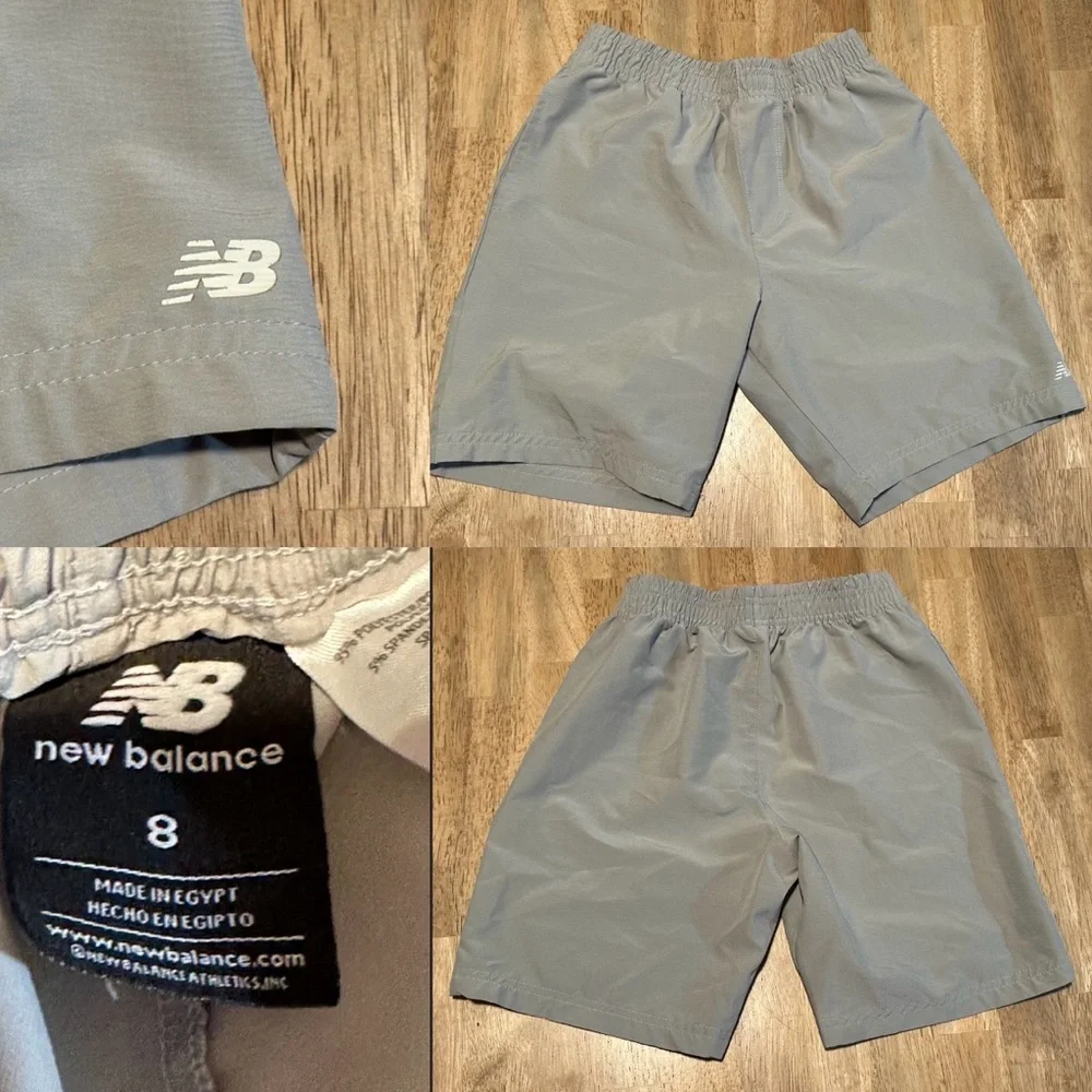 New Balance Boys Size 8 Bundle – 7 Piece Activewear Lot | Tops & Shorts | VG/GUC - Picture 8 of 16
